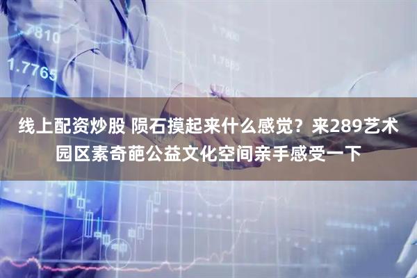 线上配资炒股 陨石摸起来什么感觉？来289艺术园区素奇葩公益文化空间亲手感受一下